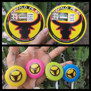 Dây câu cá Buffalo CHÍNH HÃNG / CÓ TEM CHỐNG GIẢ VÀ TẶNG THƯỚC DÂY