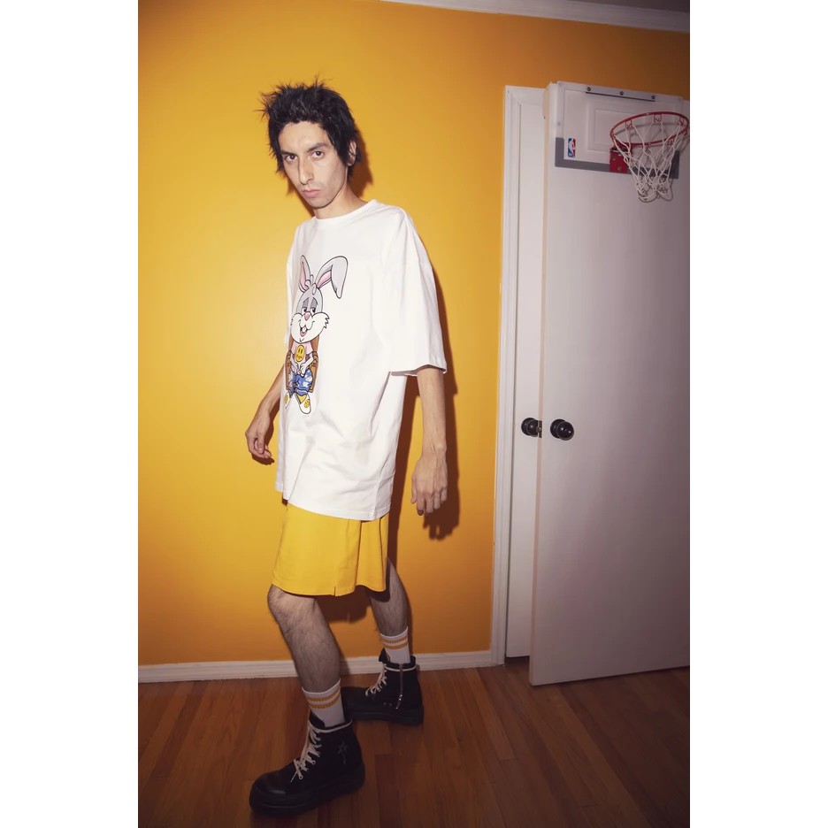 Áo thun Drewhouse x Justin Bieber - Thỏ Bunny Trắng - bunny ss tee - White