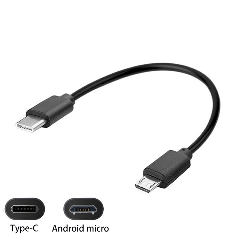Dây Cáp Chuyển Đổi 30 / 100cm Type C Sang Micro Usb