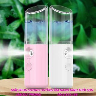 Máy Phun Sương Dưỡng Ẩm Nano (Hình Thỏi Son)