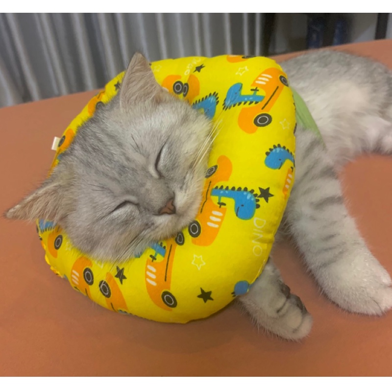 VÒNG CỔ CHỐNG LIẾM, LOA CHỐNG LIẾM CHO CHÓ MÈO BẰNG BÔNG - LOVE PETS SHOP