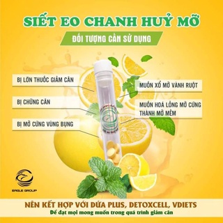 Kẹo siết eo vitc, hủy mỡ bụng nhanh_ 1 ống 7 viên