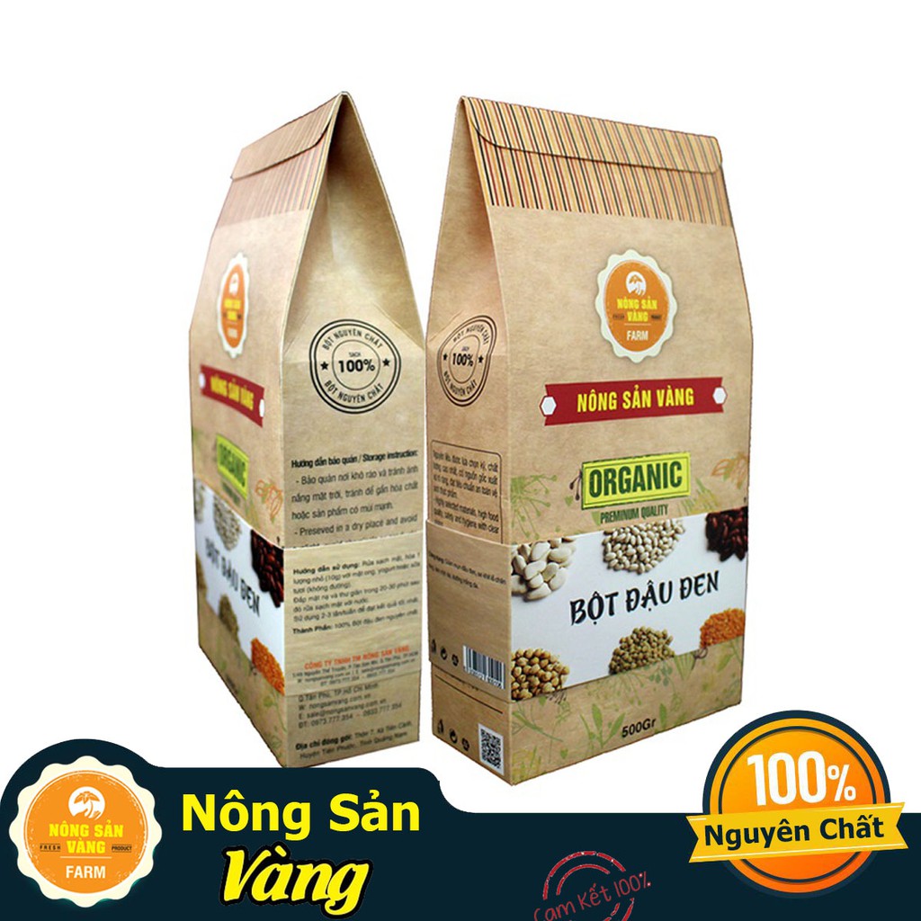 Bột Đậu Đen Làm Đẹp 500gr - Nông Sản Vàng