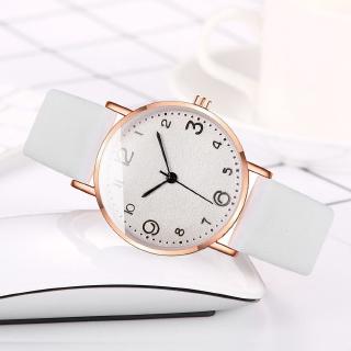 Đồng Hồ Analog Máy Quartz Nữ Dây Da