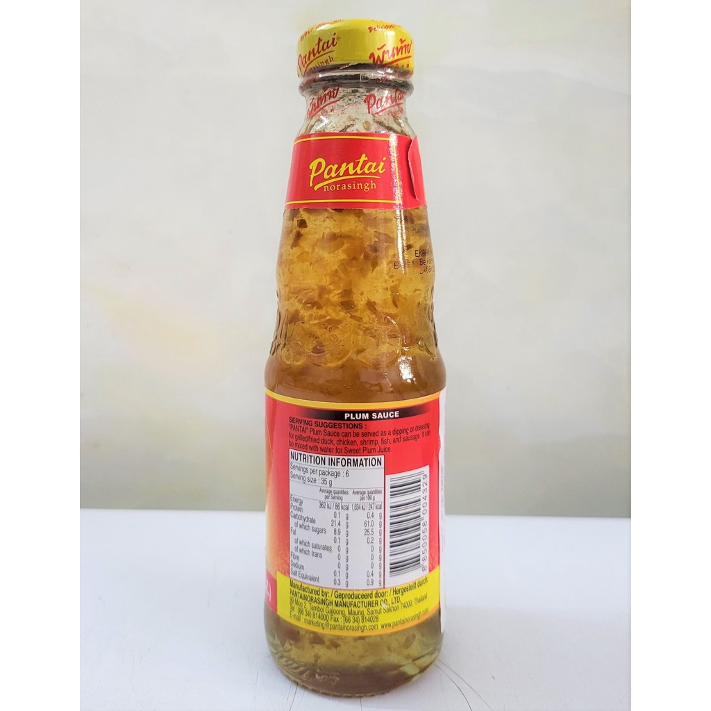 [Chai 200ml] XỐT MẬN [Thailand] PANTAI Plum Sauce (halal)
