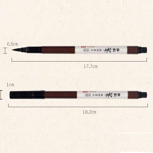 [Ship hỏa tốc] Brush Pen - Bút lông viết / vẽ thư pháp Baoke S7 - S8 có thể bơm mực - ByLy Store