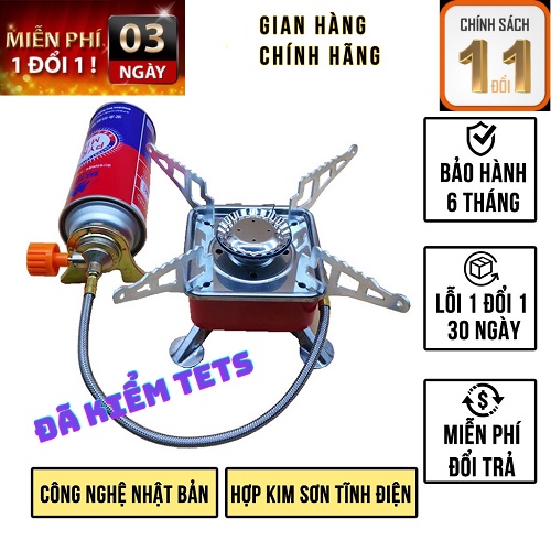 [ HÀNG XỊN ] Bếp ga du lịch mini 👉𝒌𝒆̀𝒎 𝒅𝒂̂𝒚 𝒅𝒂̂̃𝒏 𝒈𝒂𝒔 𝒂𝒏 𝒕𝒐𝒂̀𝒏 👉 dã ngoại gấp gọn đa năng tiện lợi, bếp gas mini