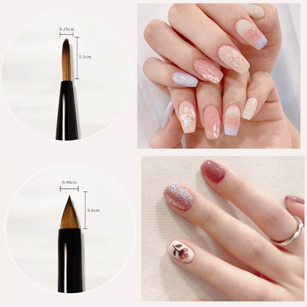 [JENN] Bút Trang Trí Móng Tay Nhẹ Nhàng Có Thể Tái Sử Dụng Một Lần Làm Quà Tặng