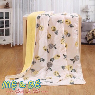 Chăn/mền đũi cho bé đắp mùa hè siêu mát 1m1x1m3