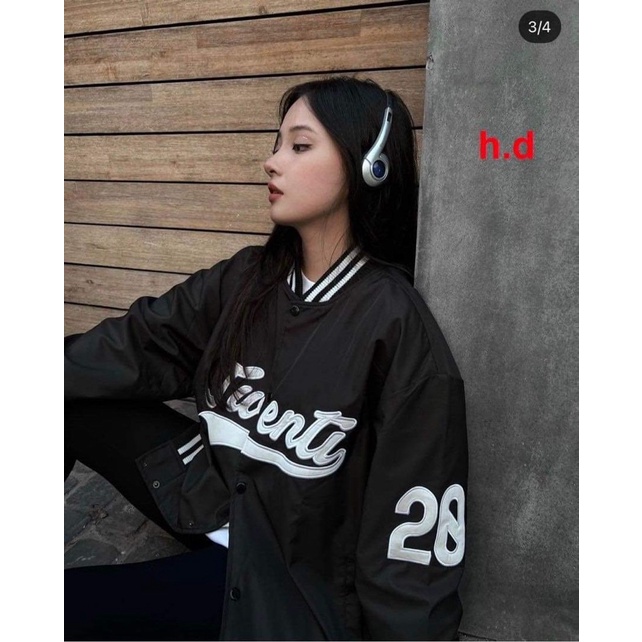 Áo bomber Twen tay 28 HD6