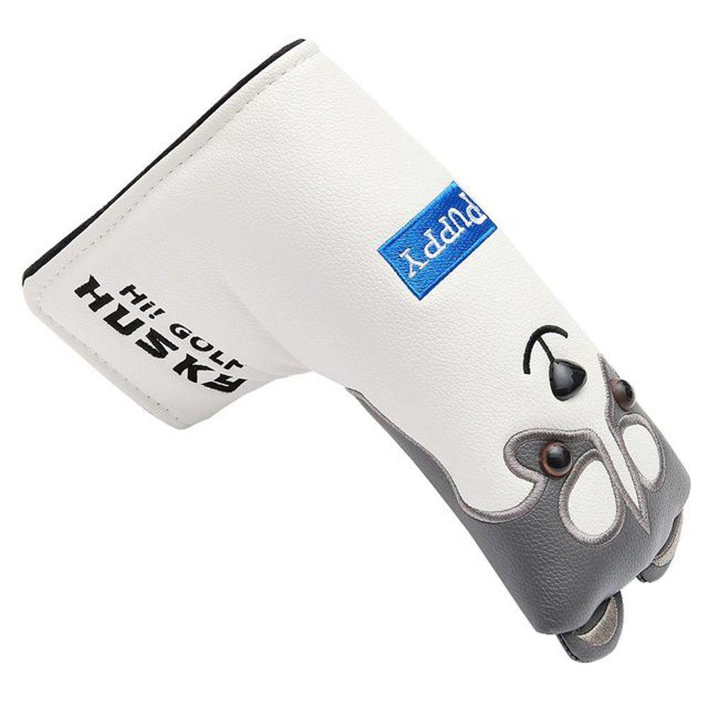 Vỏ Bọc Bảo Vệ Đầu Gậy Đánh Golf Hybrid Mallet Putter Blade Thiết Kế Hình Chú Chó Husky Hoạt Hình JARRED