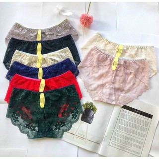 🌸 quần lót ren nhiều màu quyến rũ xuyên thấu