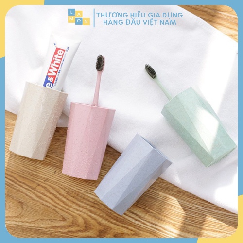 Cốc Nhựa Chịu Nhiệt [⚡RẺ VÔ ĐỊCH⚡] Bằng Lúa Mạch Hình Lục Giác 88082 Lamon Store