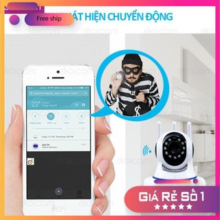 [Bán Sỉ - FreeShip] Camera YooSee HD720 - 3 Anten Siêu nét | Cài đặt Tiếng Việt