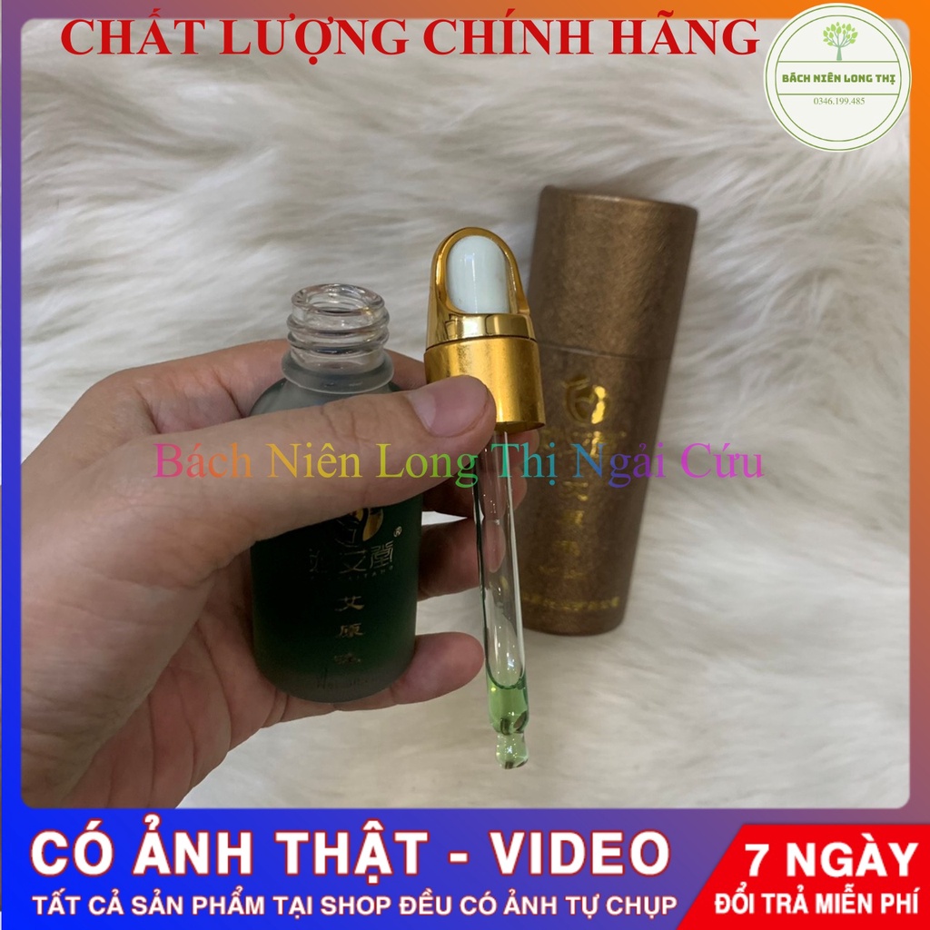 Tinh Dầu Ngải Cứu Bách niên Long Thị- Xoa Bóp Đau Nhức Xương Khớp, Đau Cột Sống, Đau Lưng, Đau Cơ