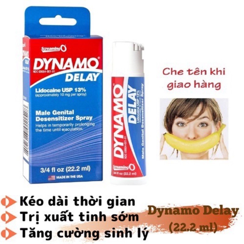 Xịt DYNAMO DELAY kéo dài thời gian