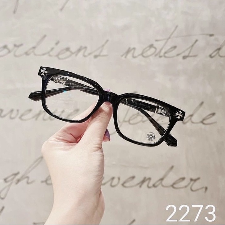 THANH LÝ Lỗi Xước nhỏ NSX Kính Chrome hearts gọng cận thời trang chrome hearts Mắt vuông đẳng cấp - THANH LÝ