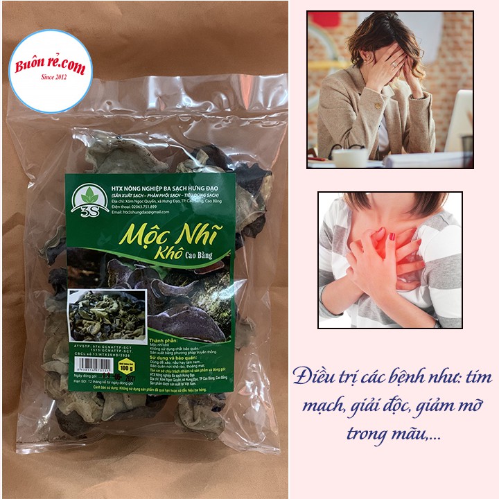 Mộc nhĩ khô Cao Bằng thơ ngon, bổ dưỡng – Buôn Rẻ 00018