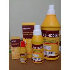 Dung dịch cồn vàng sát khuẩn povidone iodine 10%