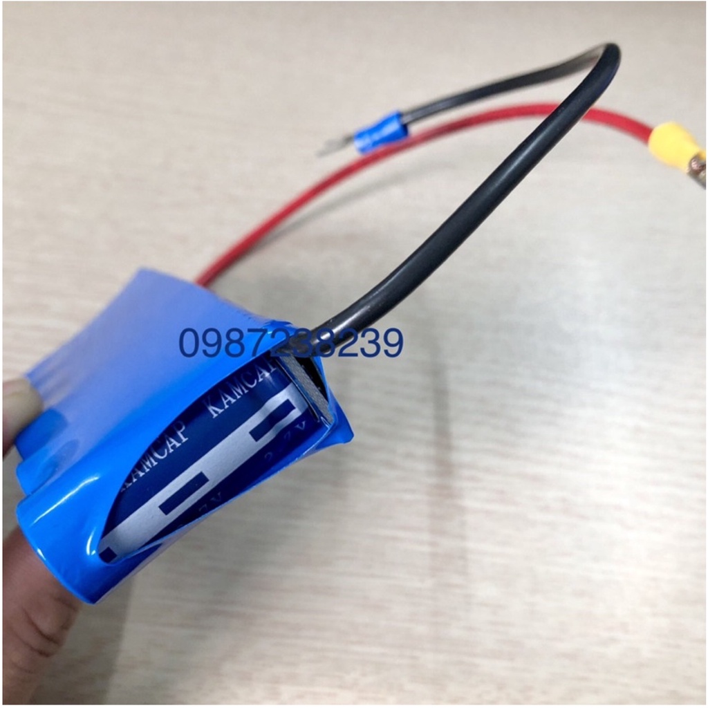 Siêu tụ điện KAMCAP xả 40A 12V  8.3F