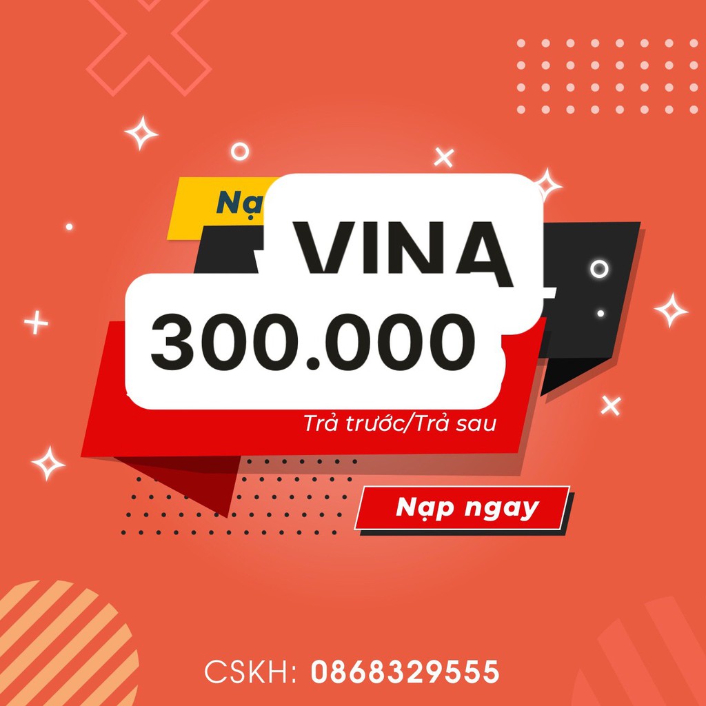 Thẻ điện thoại vina 300