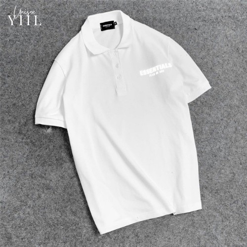 Áo polo unisex cổ bẻ ESS Áo thun polo nam nữ cao cấp tay ngắn dệt bo vải cá sấu xuất xịn chuẩn form sang trọng YiiL PL01