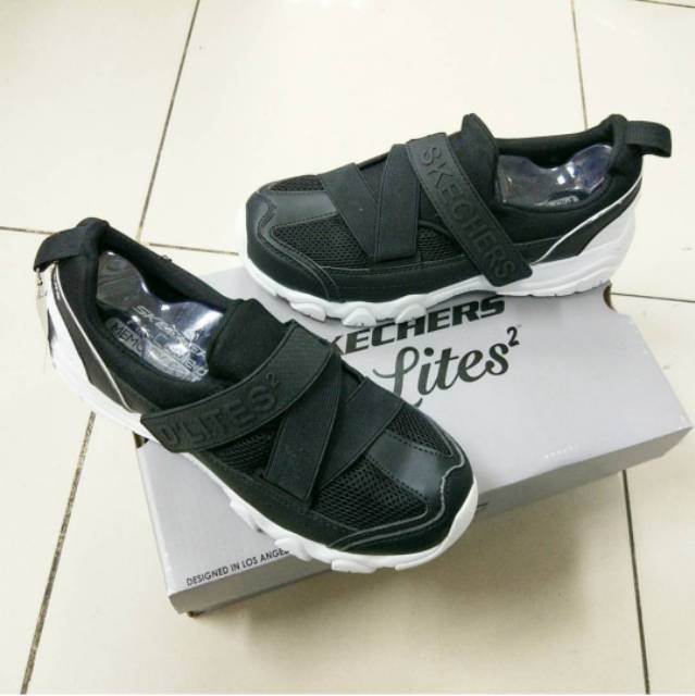 Mới Giày Thể Thao Skechers D 'lites Thiết Kế Năng Động Hợp Thời Trang Cho Bạn Gái