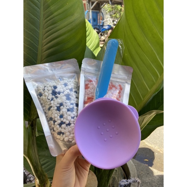 Chén - Lồng Nồi Silicon Nấu Sáp Chống Dính, Chén Nấu Sáp Wax Lông