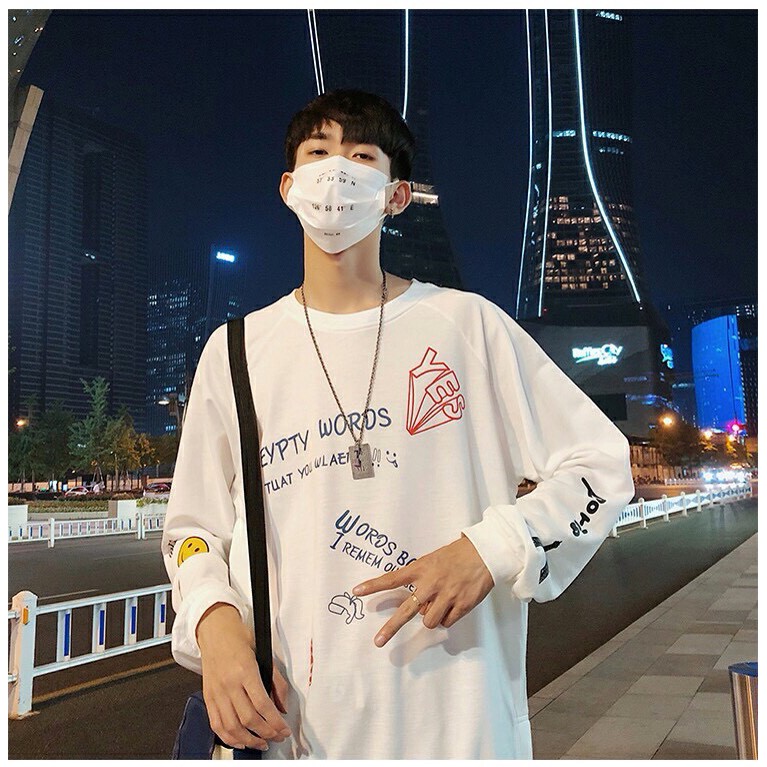 Áo Thun Nam Dài Tay Phôm Rộng Hot ATDT01 | BigBuy360 - bigbuy360.vn