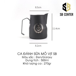 Ca Đánh Sữa Mỏ Vịt 500ml