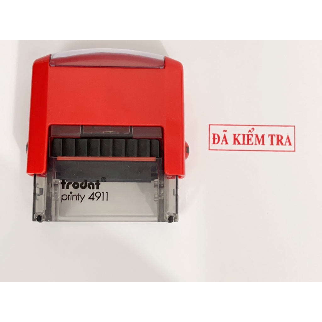 Con Dấu Đã Kiểm Tra TRODAT printy 4911 Chắc Chắn Tiện Dụng Chính Hãng