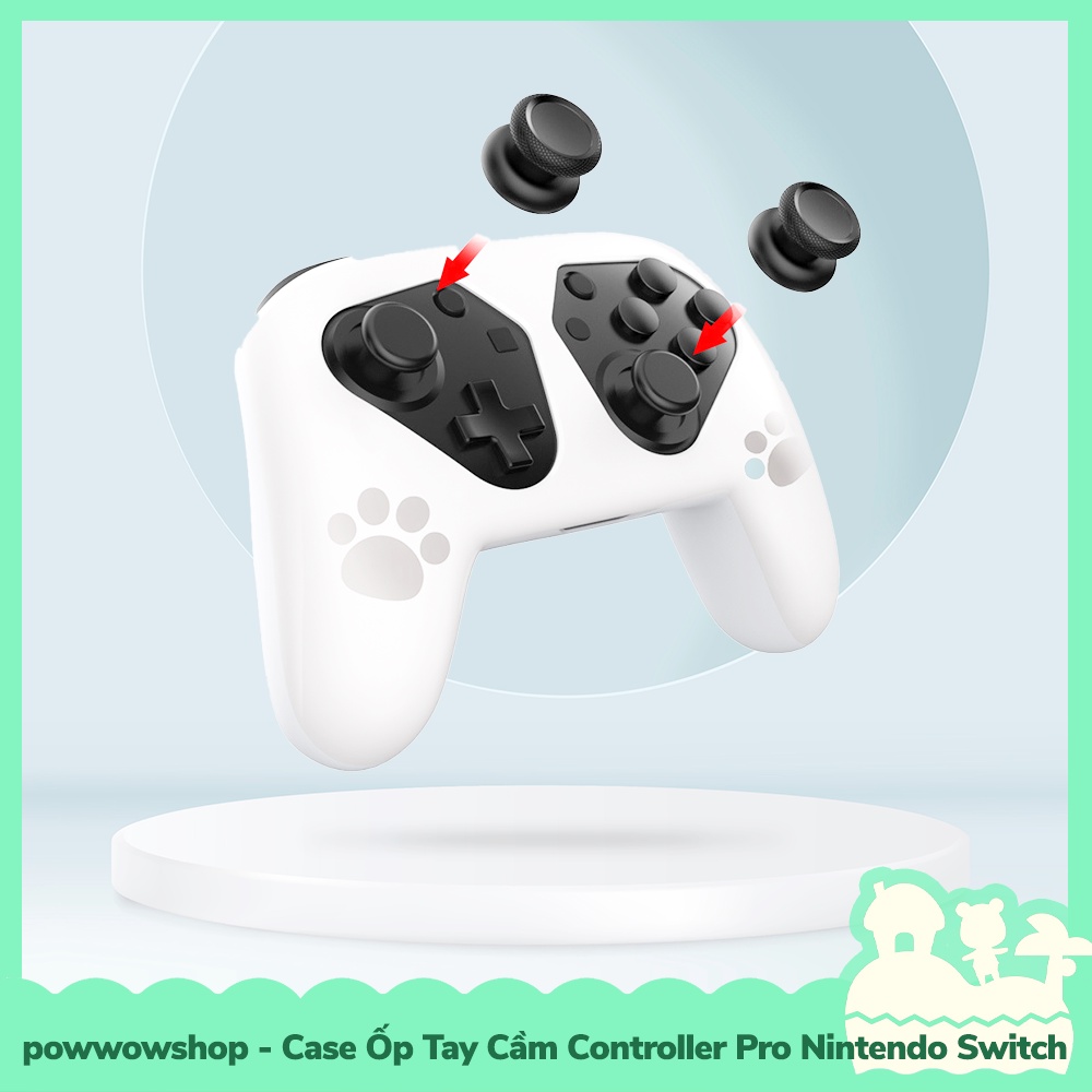 [Sẵn VN - Hỏa Tốc] Phụ Kiện Case Ốp Tay Cầm Controller Pro Cho Máy Game Nintendo Switch / Oled Dobe