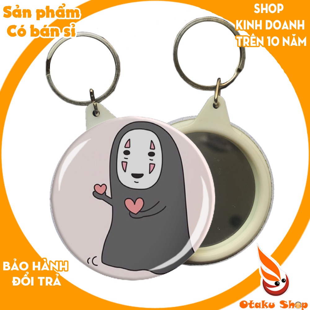 20/640 MẪU&gt; Huy hiệu móc khóa Anime Phim hoạt hình Hàng Xóm Của Tôi Là Totoro, Vô diện-Ghibli, Mèo Natsume Yuujinchou