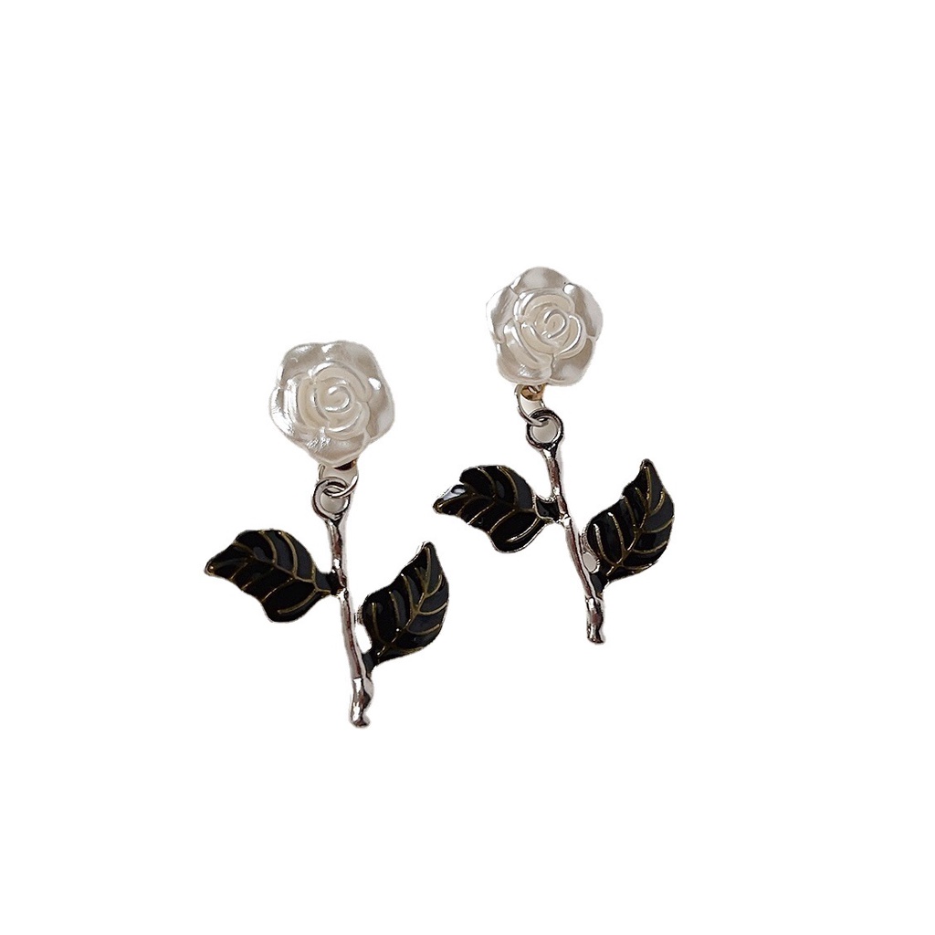 Bông Tai Hoa Hồng Sang Trọng Thời Trang Thu Đông 2022