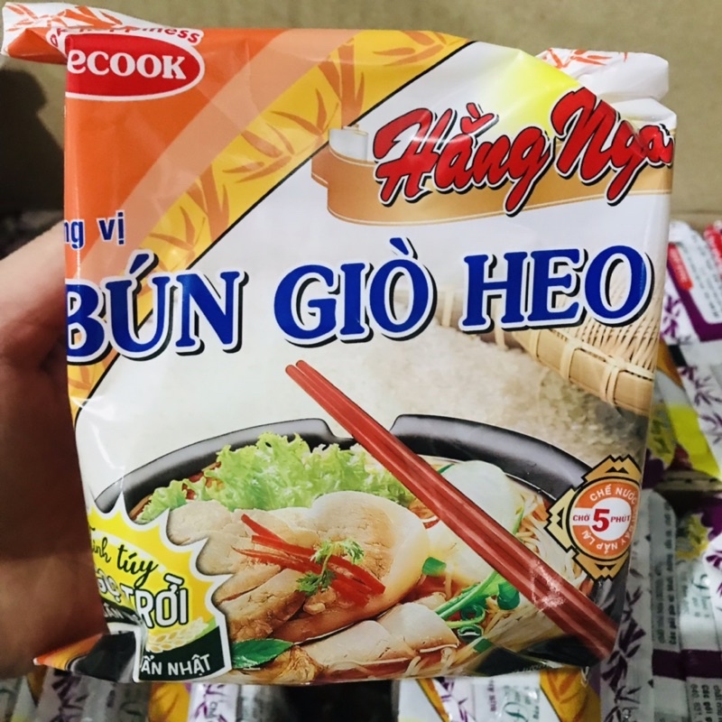 Bún giò heo/ bún bò huế Hằng Nga Acecook siêu ngon