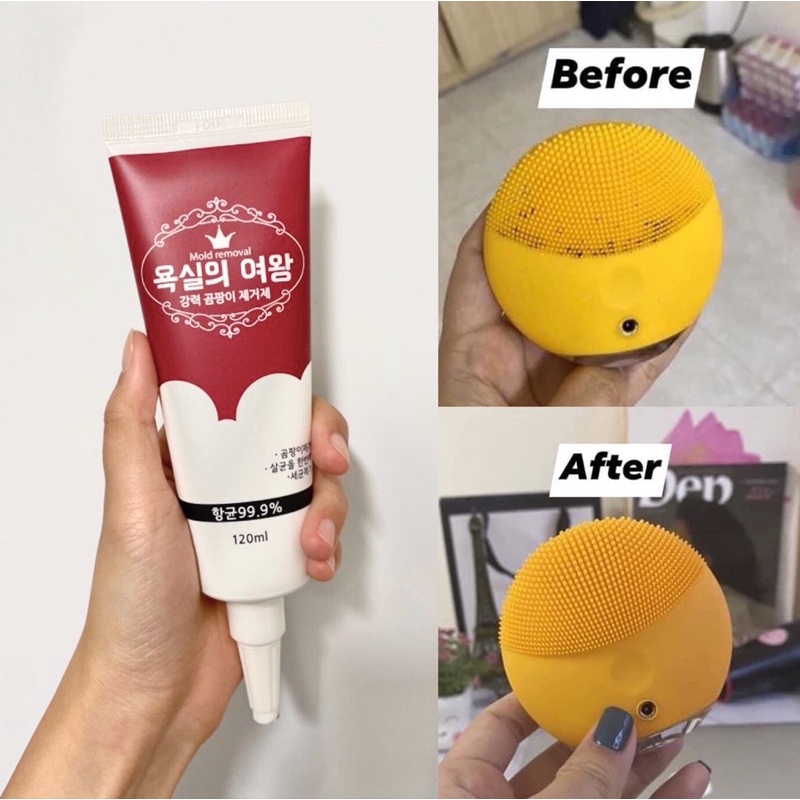 Gel tẩy mốc đa năng cho máy rửa mặt, bàn chải và các bề mặt khác