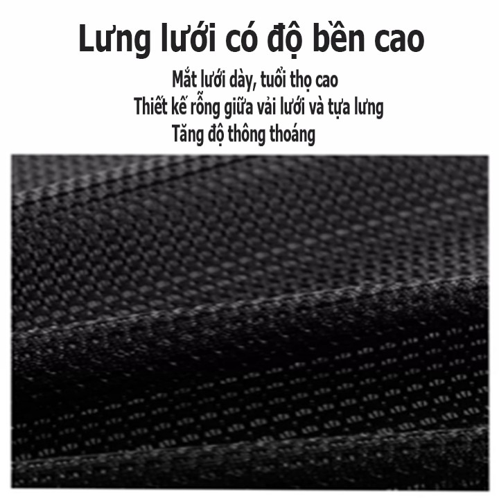 Ghế văn phòng xoay cao cấp, nệm lưới thoáng mát, tựa đầu - Ghế văn phòng ngả lưng thông minh model 2021