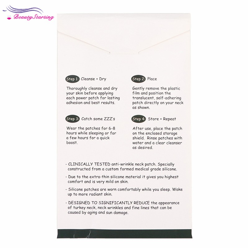 [Hàng mới về] Miếng dán cổ silicone tàng hình chống nếp nhăn có thể tái sử dụng tiện lợi | BigBuy360 - bigbuy360.vn