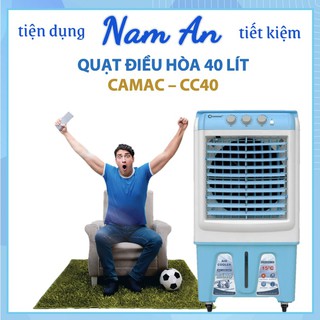 Quạt điều hòa hơi nước 40Lít [THANH LÝ], bảng điều khiển cơ - Bảo hành 12 tháng