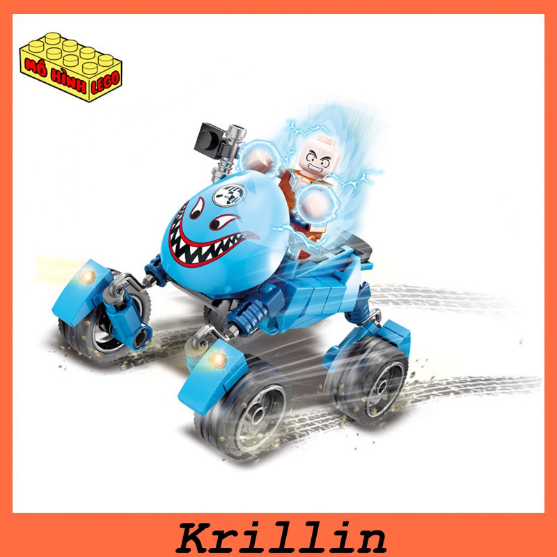 Đồ chơi lắp ghép lego giá rẻ SY1370 mô hình minifigues nhân vật Dragon Ball 7 viên ngọc rồng  Son Goku, Vegheta, Krillin