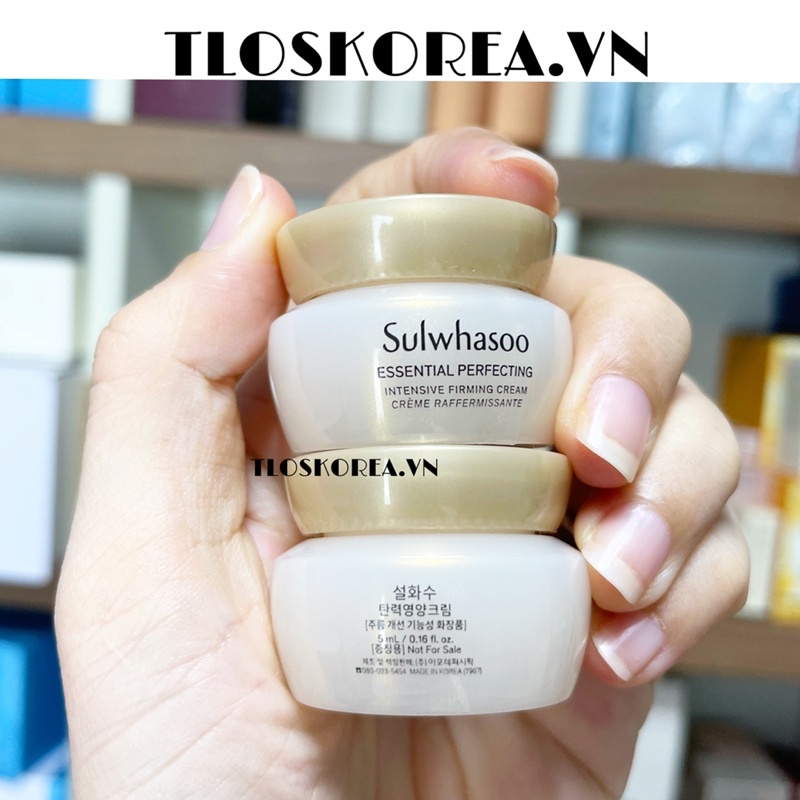 Kem Dưỡng Sulwhasoo Giảm Lão Hóa Nâng Cơ, Căng Bóng Da - Sulwhasoo Essential Perfecting Firming Cream 5Ml