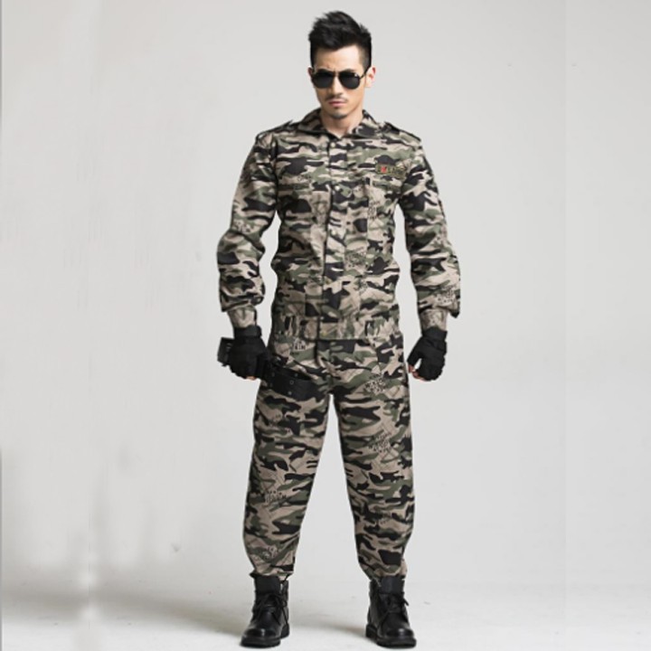 NEW 21 🌸10.10 DA BÒ cao cấp Bộ Quần Áo Lính MỸ US ARMY - Quần Áo Rằn Ri Túi Hộp Đi Phượt - Hàng nhập khẩu HOT .