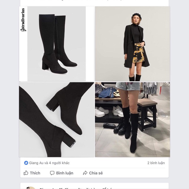 Boot đùi stra