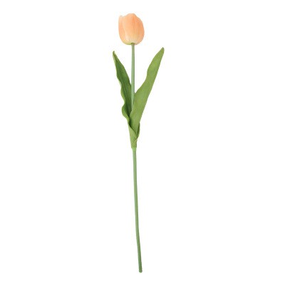 Cành Tulip mô phỏng bằng PU 51cm cao cấp nhập khẩu trang trí nhà cửa hoa cô dâu