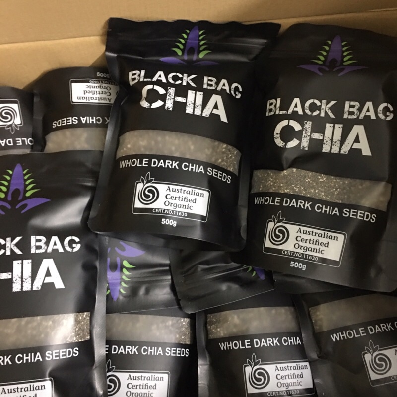 HẠT CHIA ĐEN ÚC BLACK BAG CHIA 500G