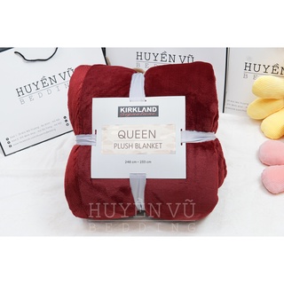 [XẢ KHO] Chăn lông KIRKLAND SANG CHẢNH - mềm mại ấm nóng nhức người - Chăn Ga Gối đệm Huyền Vũ
