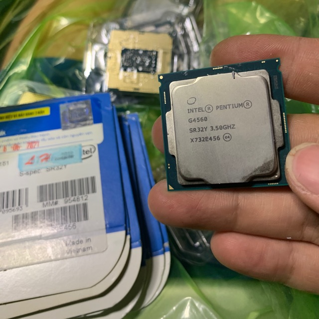 Cpu G4560  socket 1151 còn bảo hành 6-2021
