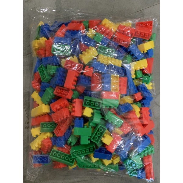 [ Hàng Đẹp] Đồ Chơi Thông Minh Xếp Hình Bán Cân Túi Ghép Hình 1kg Trong Phòng Cho Trẻ Em