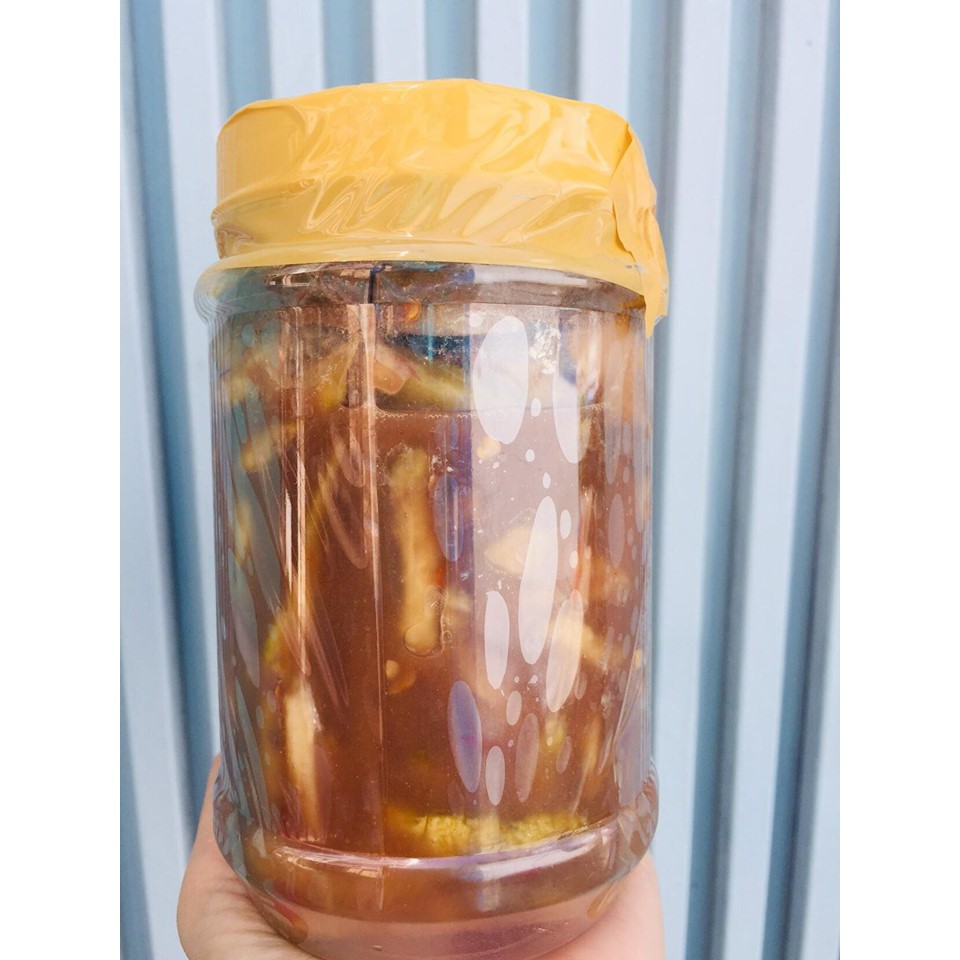 Mắm dưa, cà pháo nhà làm giòn rất giòn