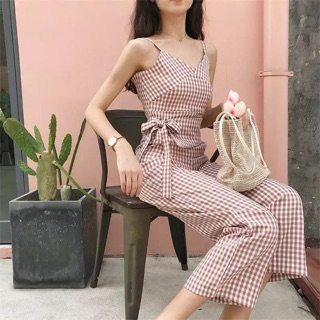 (Trả hàng Nhung Nguyen) combo suit kẻ và áo bra không dây